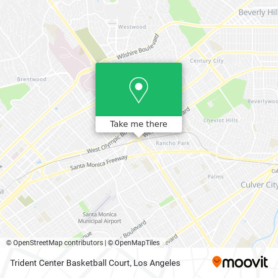 Trident Center Basketball Court map