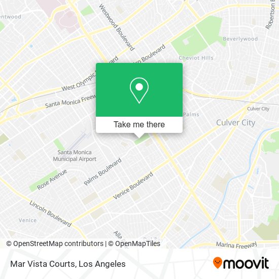 Mar Vista Courts map