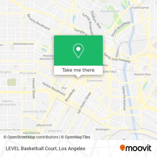 Mapa de LEVEL Basketball Court
