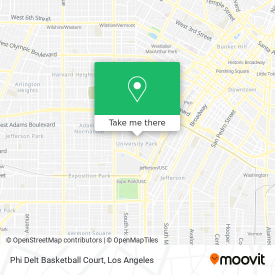 Mapa de Phi Delt Basketball Court
