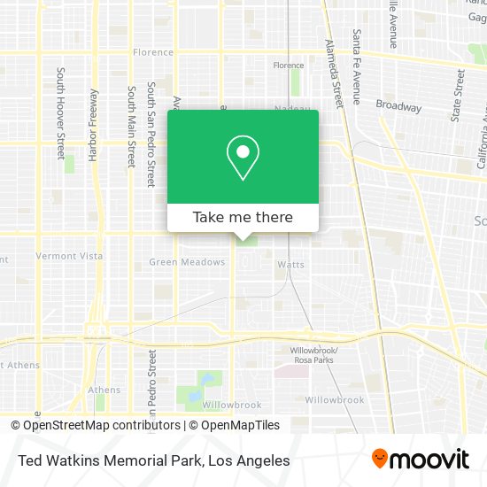 Mapa de Ted Watkins Memorial Park