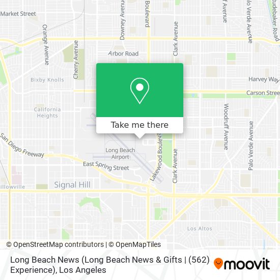 Mapa de Long Beach News (Long Beach News & Gifts | (562) Experience)