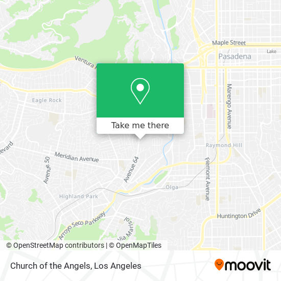 Church of the Angels map