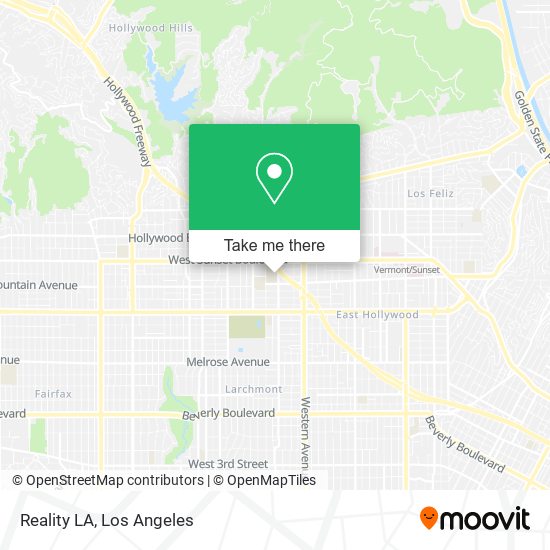 Reality LA map