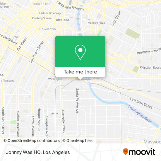 Mapa de Johnny Was HQ