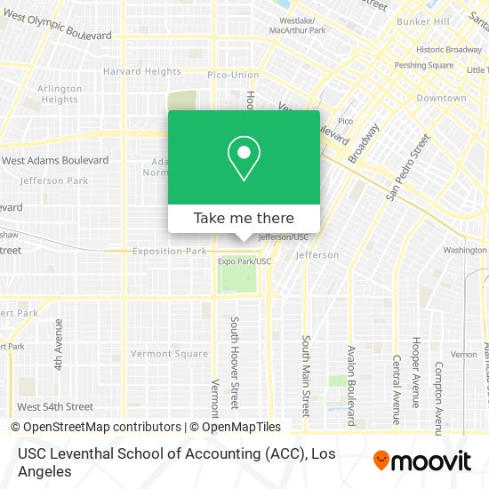 Mapa de USC Leventhal School of Accounting (ACC)