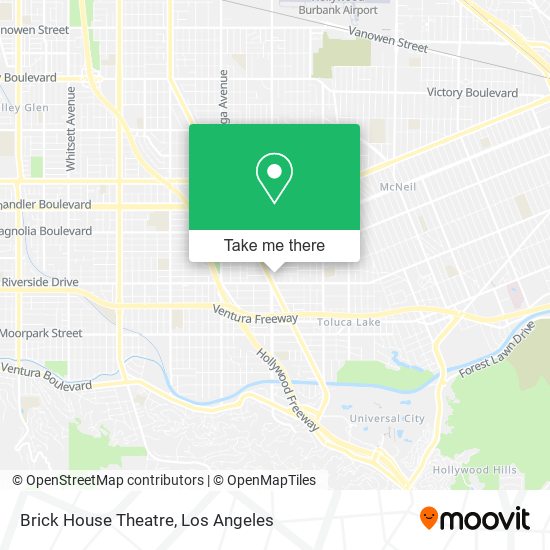 Mapa de Brick House Theatre
