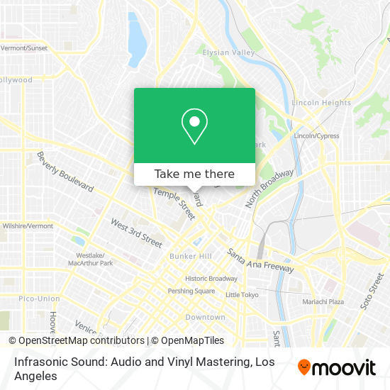 Infrasonic Sound: Audio and Vinyl Mastering map