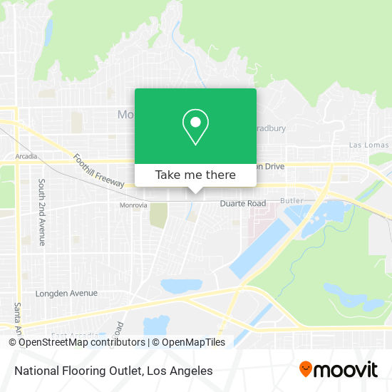 National Flooring Outlet map