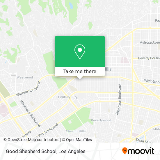 Mapa de Good Shepherd School