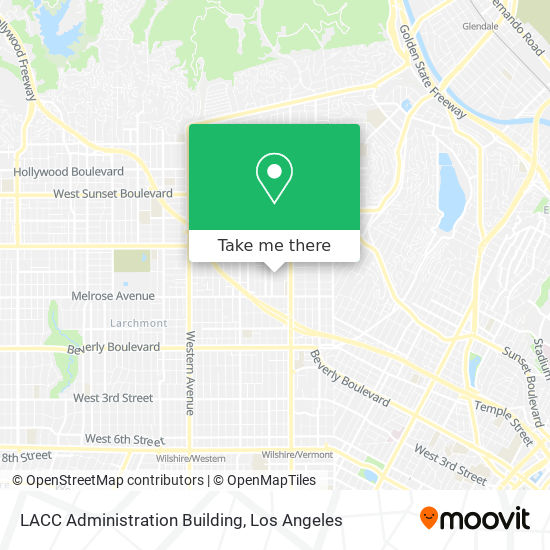 Mapa de LACC Administration Building