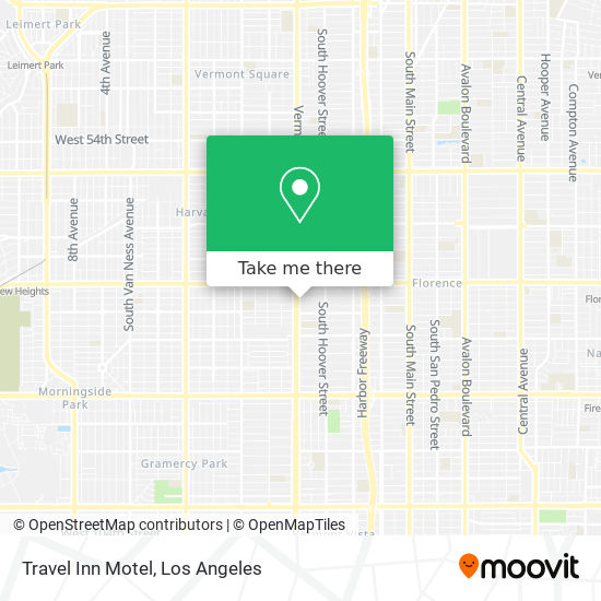 Mapa de Travel Inn Motel