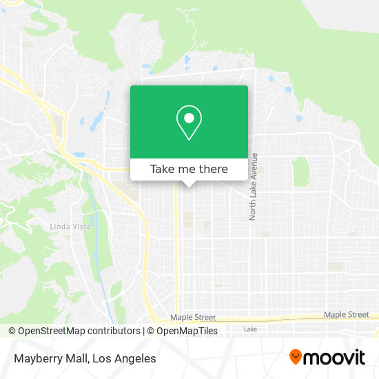 Mapa de Mayberry Mall