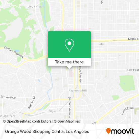 Orange Wood Shopping Center map
