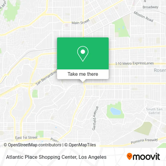 Atlantic Place Shopping Center map
