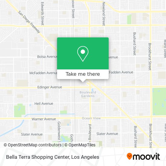 Bella Terra Shopping Center map