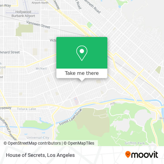 Mapa de House of Secrets