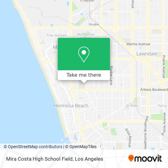 Mapa de Mira Costa High School Field