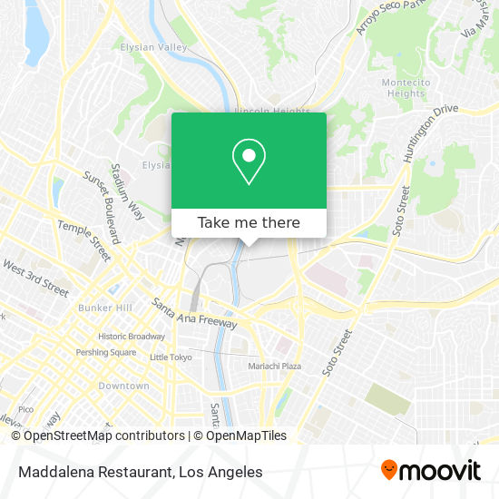 Mapa de Maddalena Restaurant