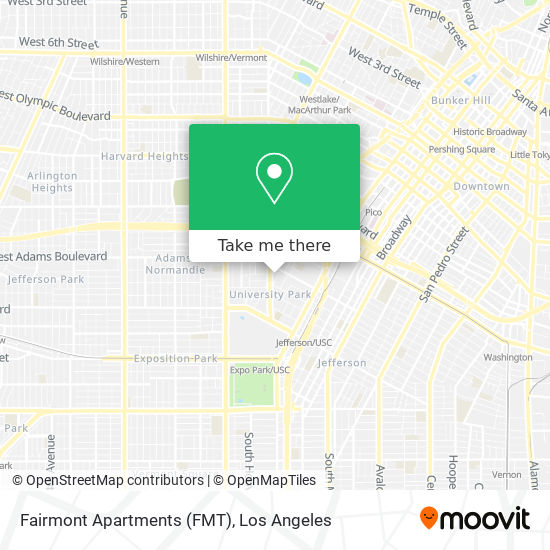 Mapa de Fairmont Apartments (FMT)
