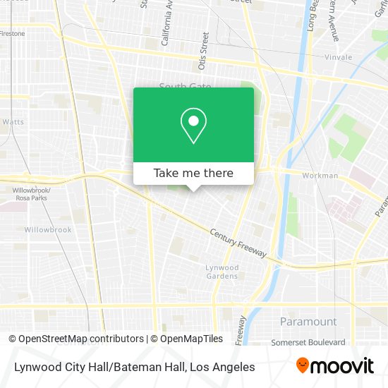 Mapa de Lynwood City Hall/Bateman Hall