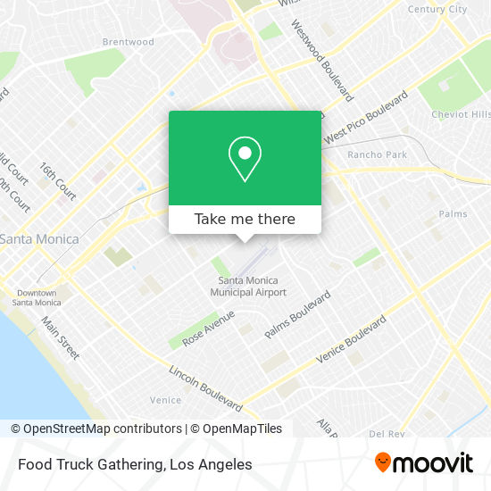 Mapa de Food Truck Gathering