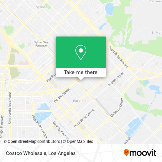 Costco Wholesale map