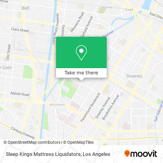 Sleep Kings Mattress Liquidators map