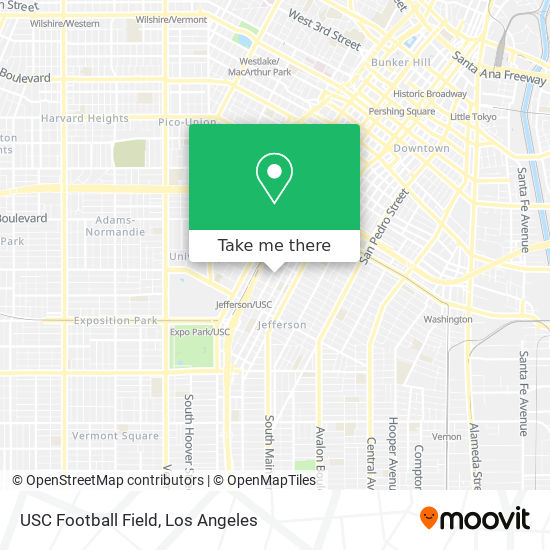 USC Football Field map