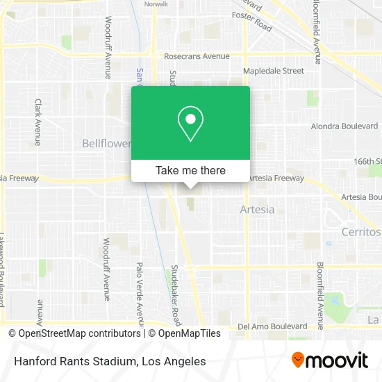 Hanford Rants Stadium map