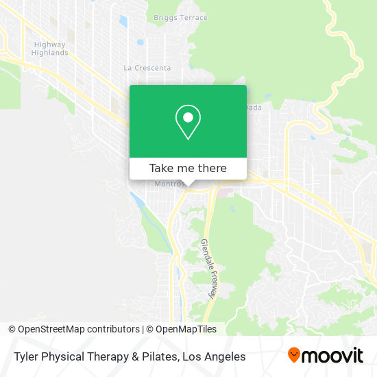 Tyler Physical Therapy & Pilates map