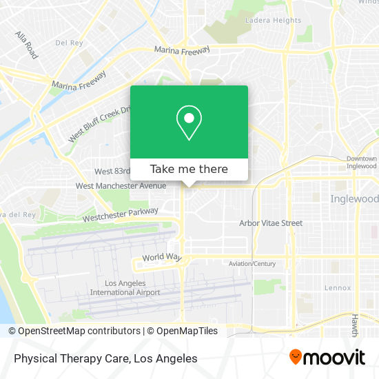 Mapa de Physical Therapy Care