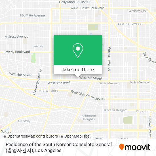 Residence of the South Korean Consulate General (총영사관저) map