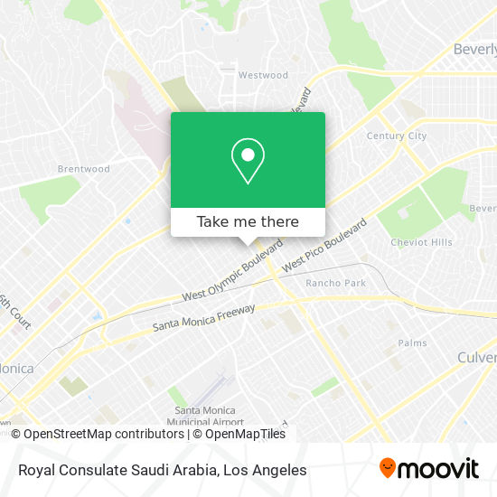 Mapa de Royal Consulate Saudi Arabia