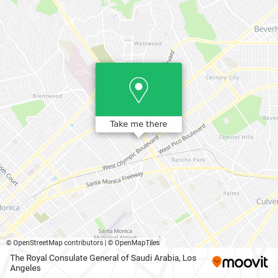 The Royal Consulate General of Saudi Arabia map
