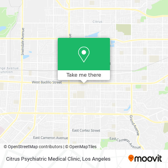 Mapa de Citrus Psychiatric Medical Clinic