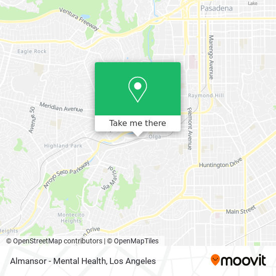 Almansor - Mental Health map