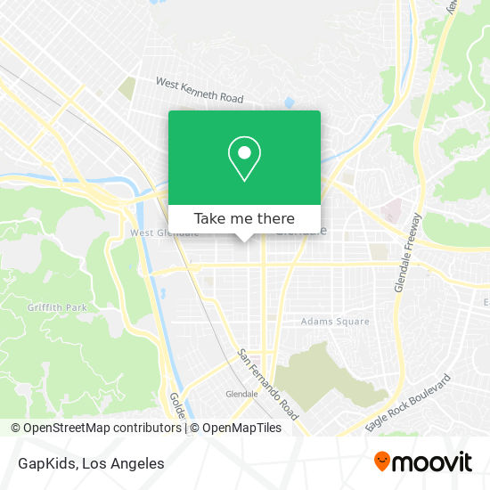 Mapa de GapKids