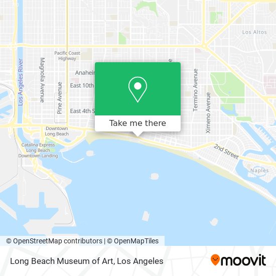 Mapa de Long Beach Museum of Art