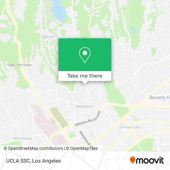 UCLA SSC map