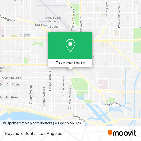 Bayshore Dental map