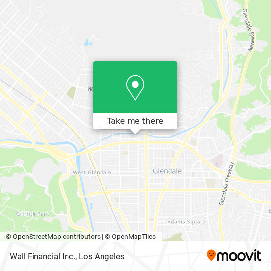 Wall Financial Inc. map