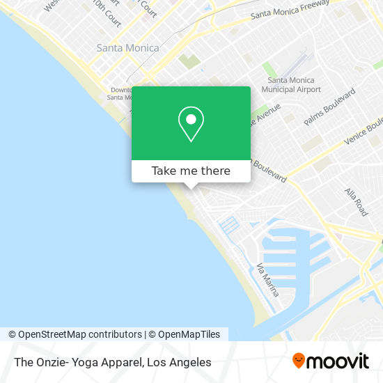 The Onzie- Yoga Apparel map
