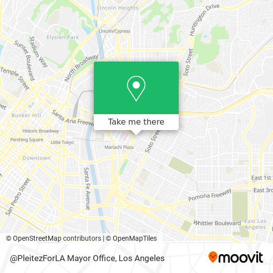 @PleitezForLA Mayor Office map