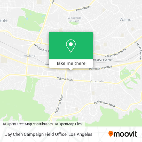 Jay Chen Campaign Field Office map