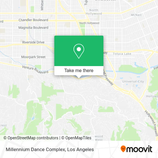 Mapa de Millennium Dance Complex
