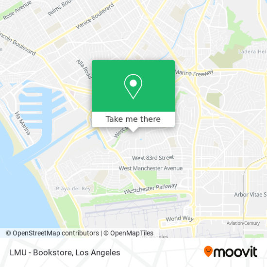 LMU - Bookstore map