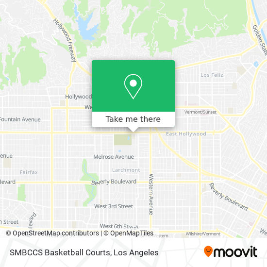 Mapa de SMBCCS Basketball Courts
