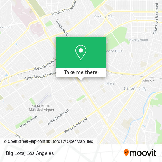 Mapa de Big Lots