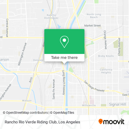 Rancho Rio Verde Riding Club map